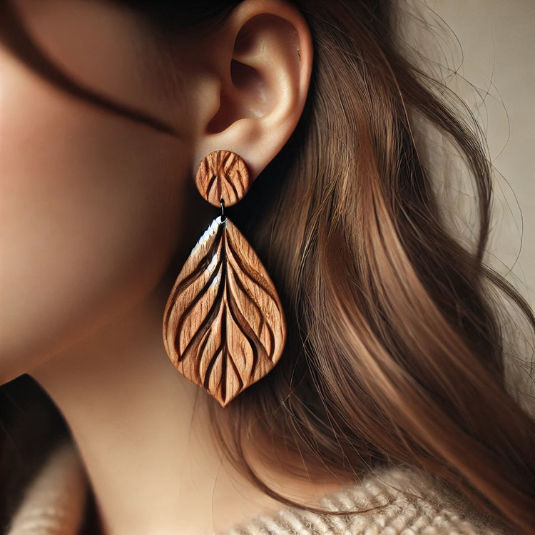 Wooden Earrings