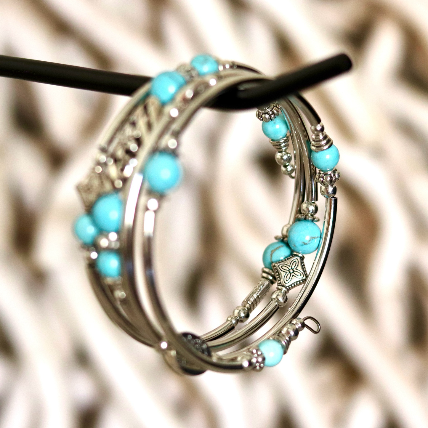 Turquoise Layered Bracelet – Boho & Elegant