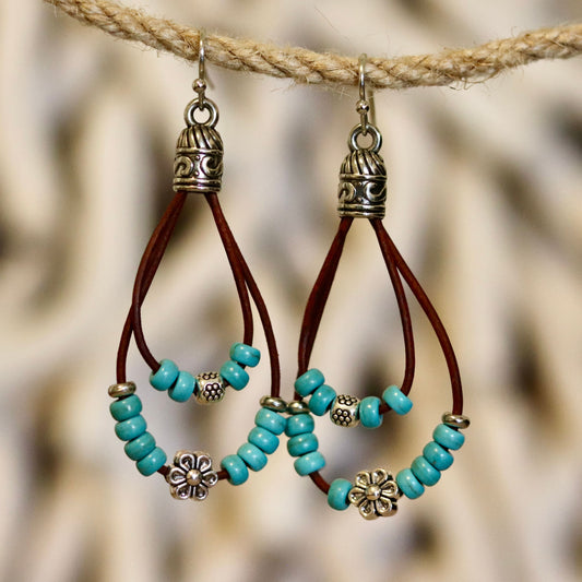 Boho Charm Teardrop Earrings – Effortless Style