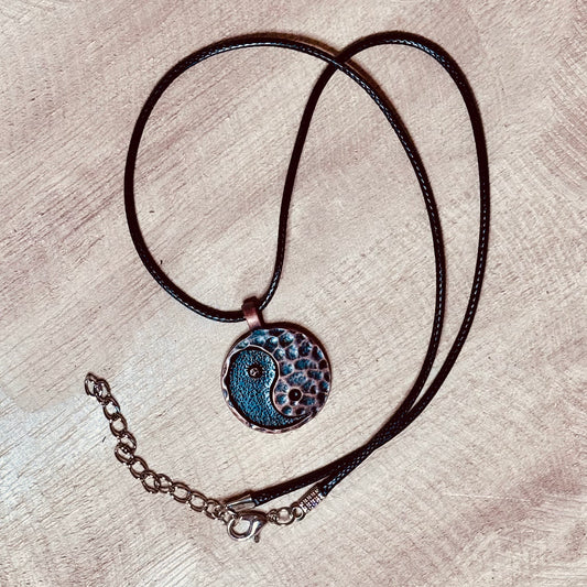 Yin Yang Harmony Pendant Necklace – Balanced & Grounding