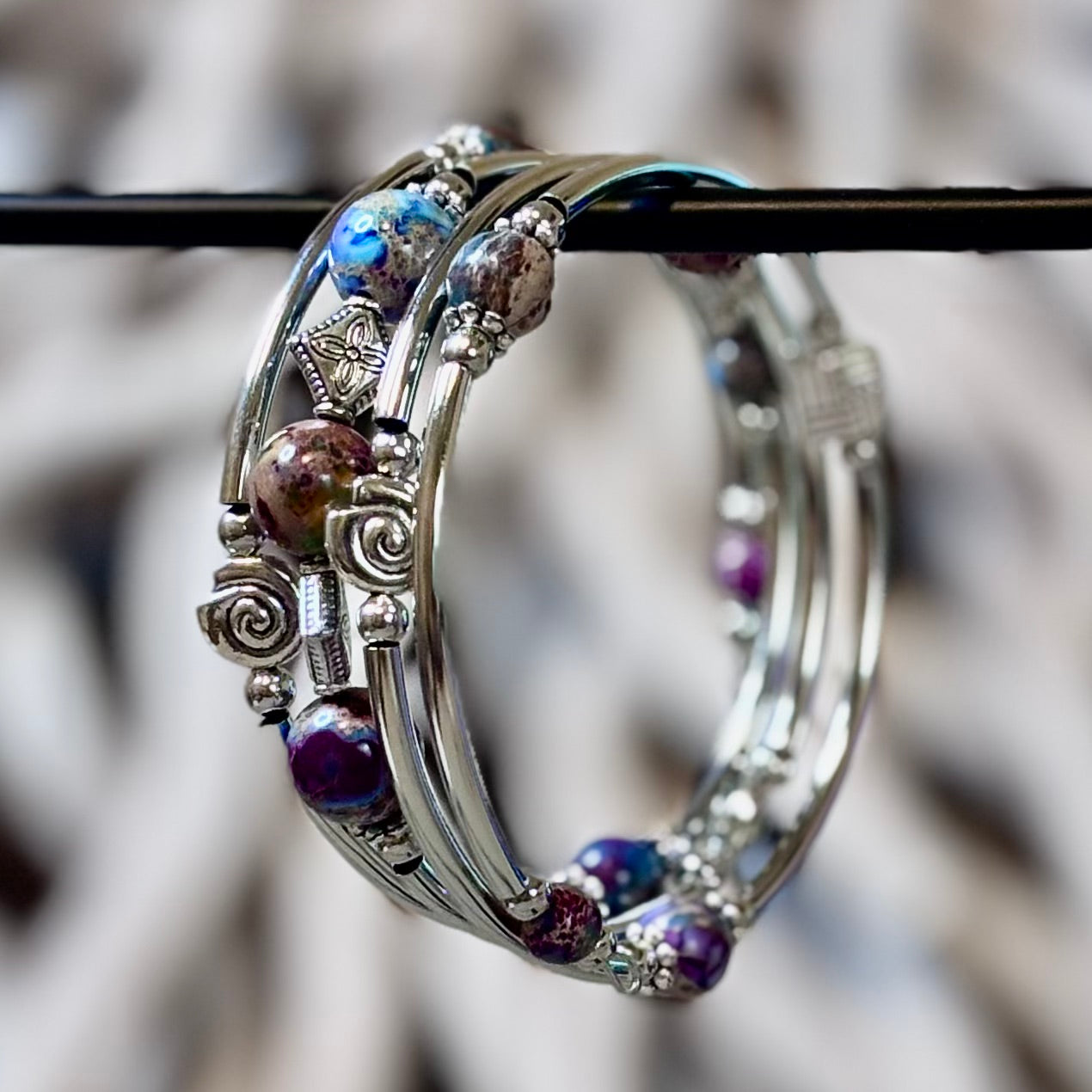 Mystic Swirl Bracelet – Colour, Motion, Magic