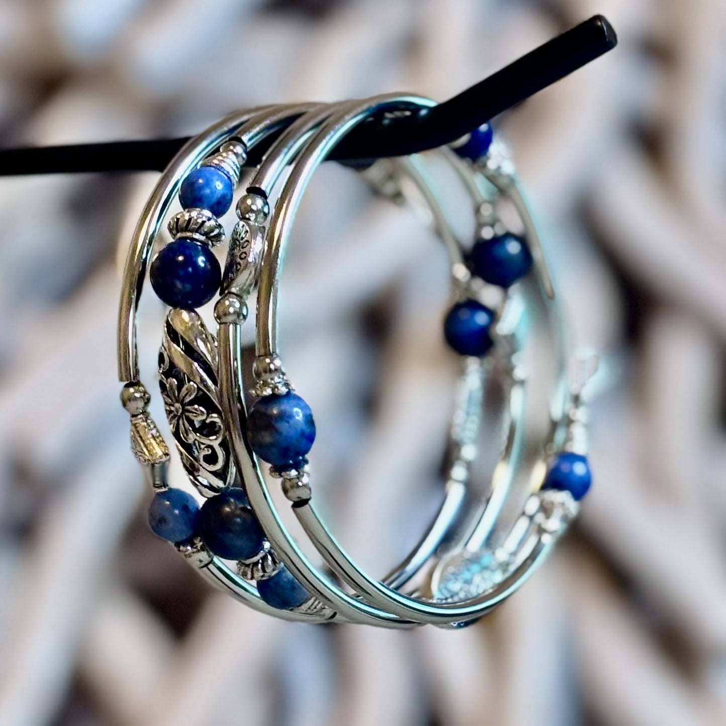 Blue Night Bracelet – Moody, Magnetic & Made to Be Noticed