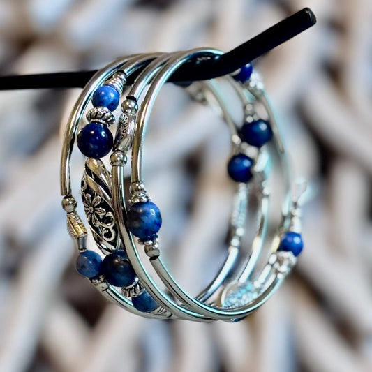 Blue Night Bracelet – Moody, Magnetic & Made to Be Noticed