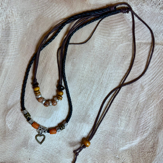 Woodland Soul Necklace – Earthy, Textured & Full of Heart